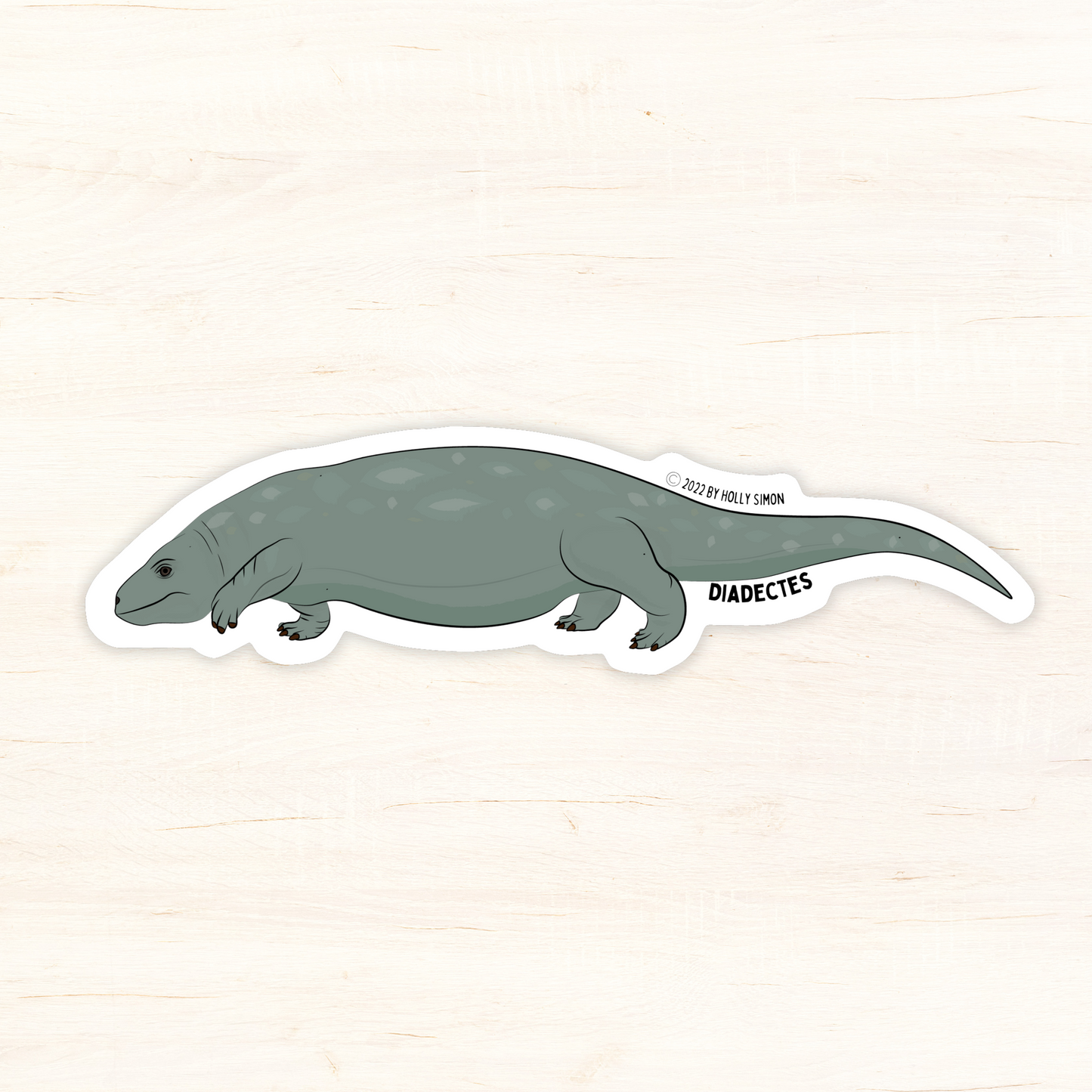 Diadectes Glossy Vinyl Sticker