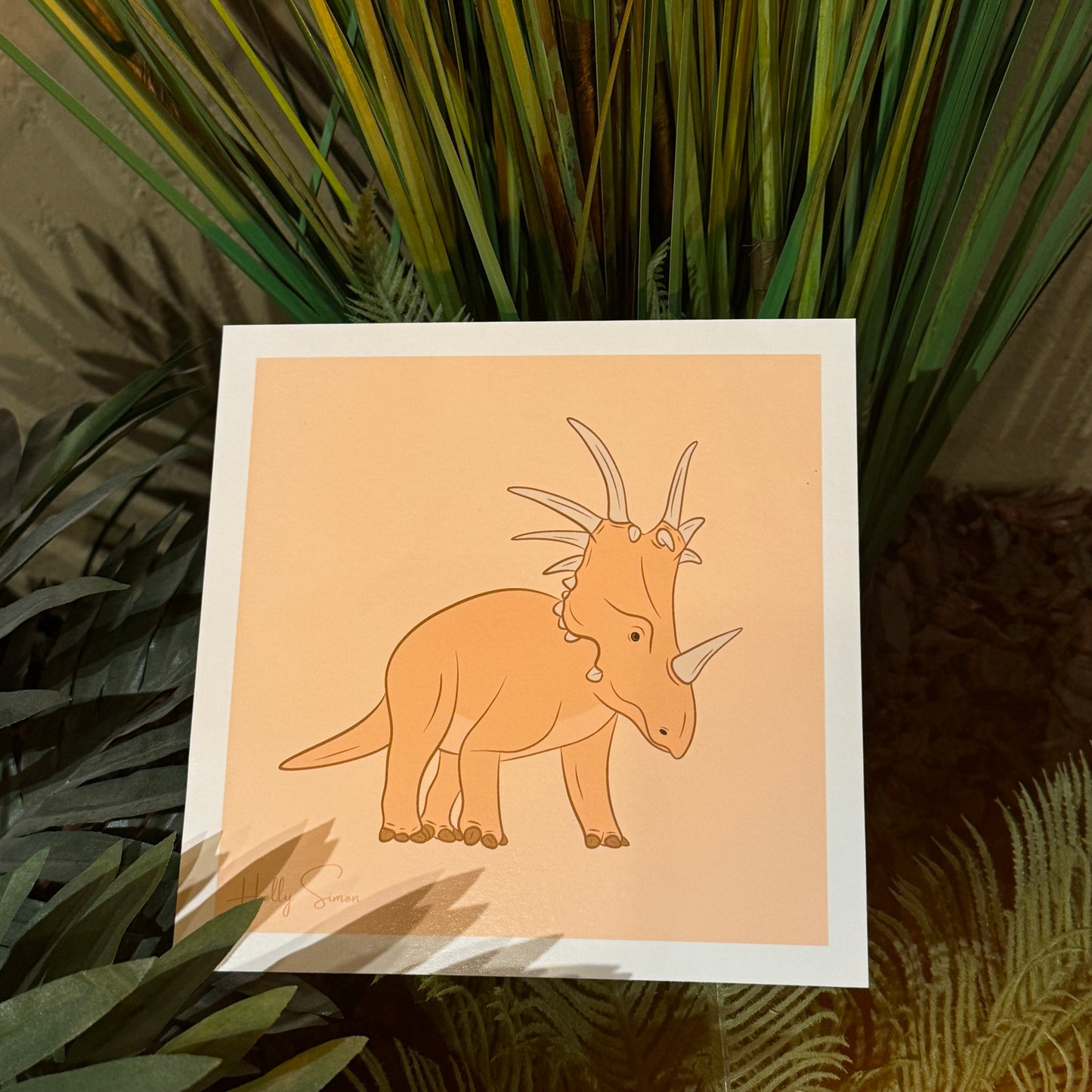 Styracosaurus Glossy Fine Art Print