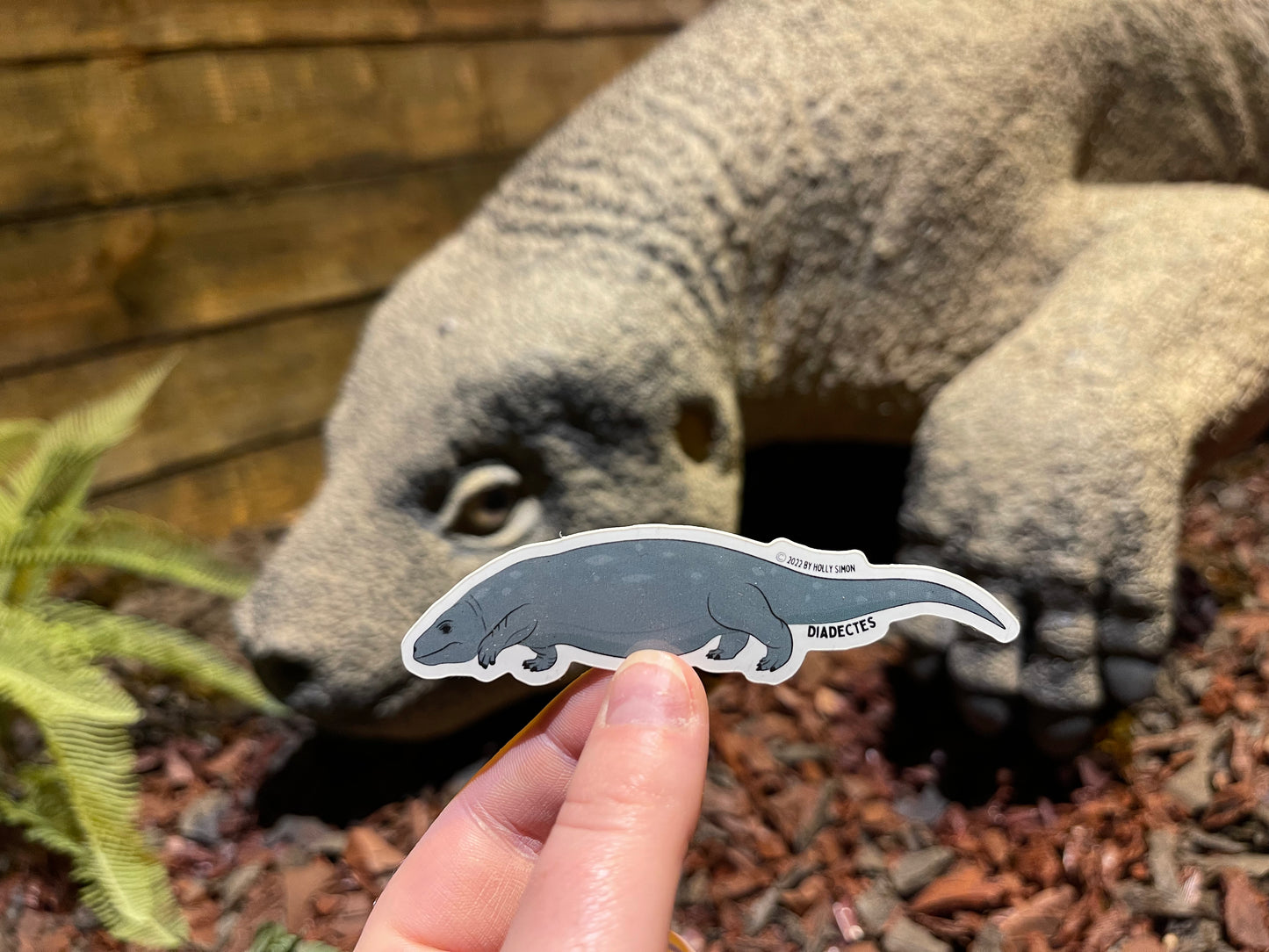 Diadectes Glossy Vinyl Sticker