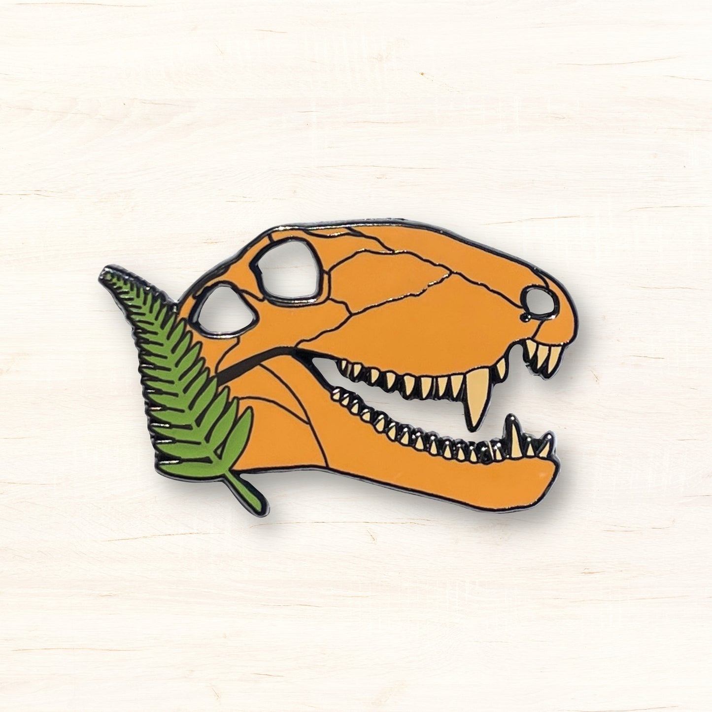 Pink Dimetrodon Hard Enamel Pin