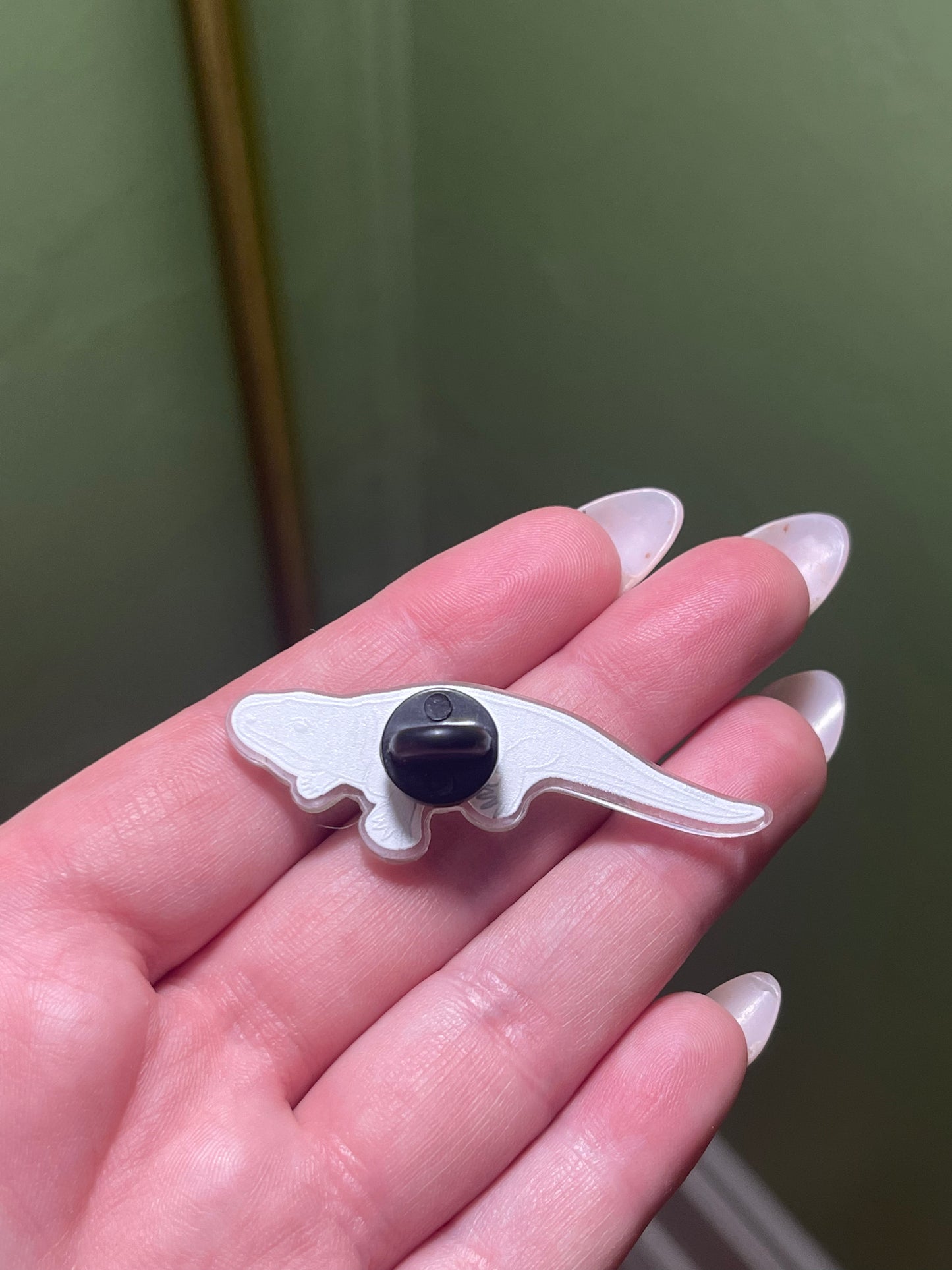 Seymouria Acrylic Pin
