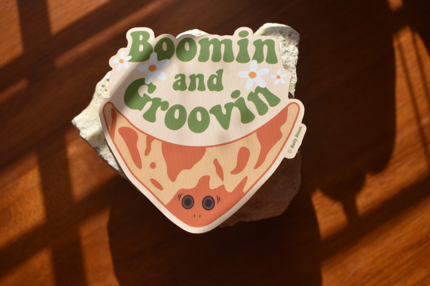 Diplocaulus Boomin & Groovin Sticker