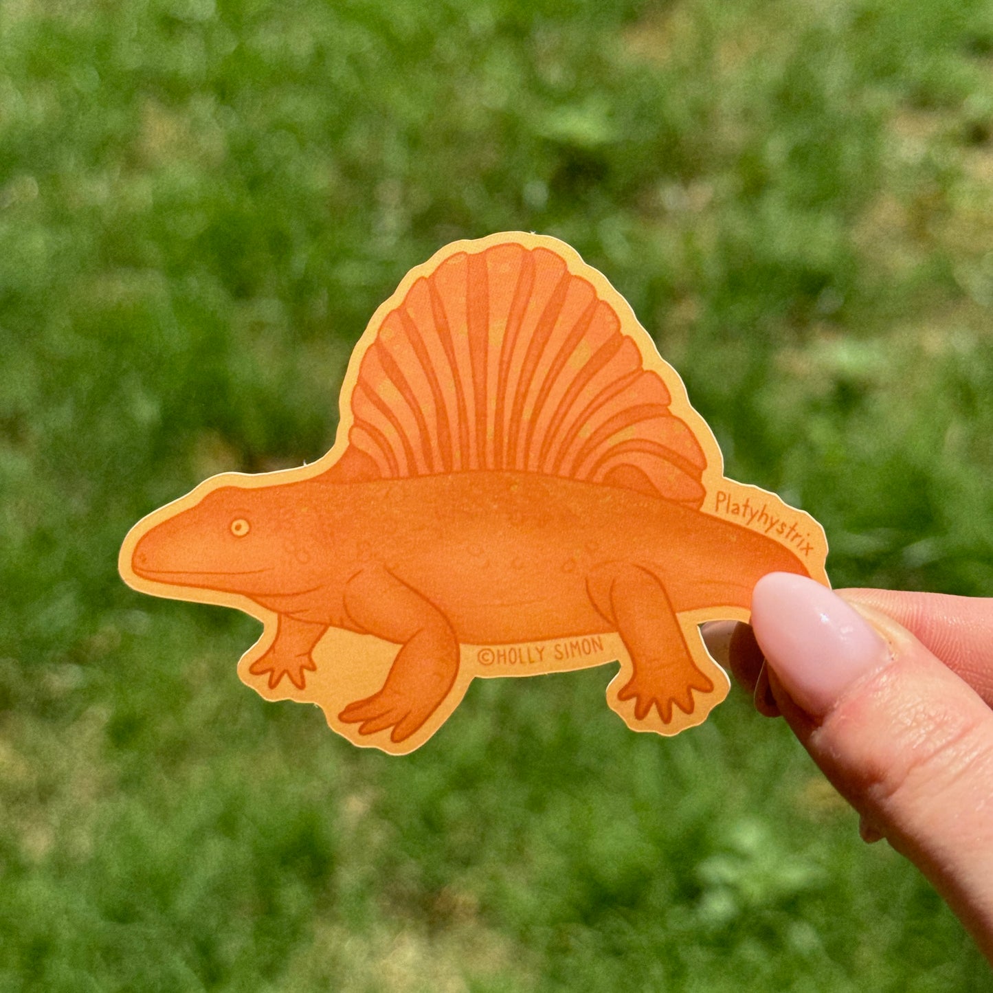 Platyhystrix Matte Vinyl Sticker