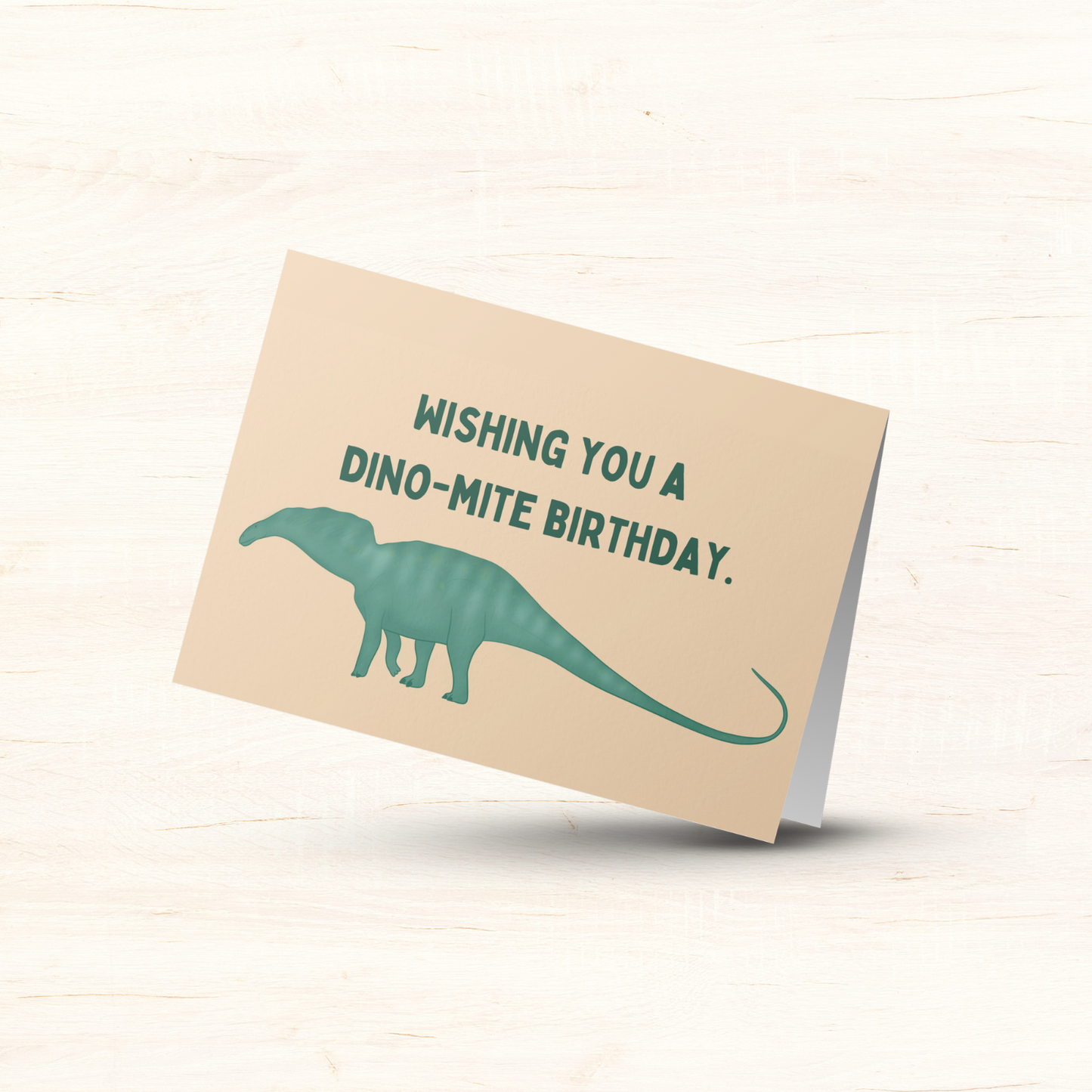 Amargasaurus Birthday Card