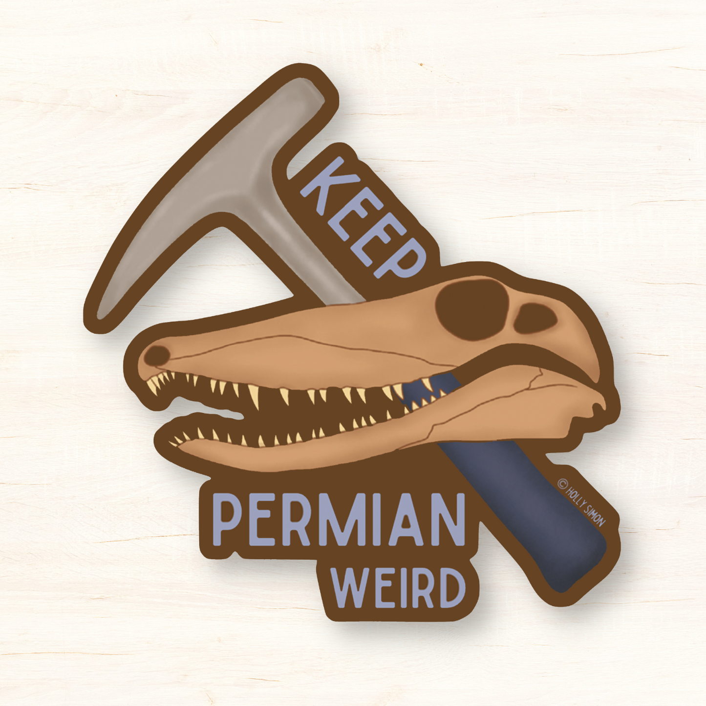 Keep Permian Weird Seco Sticker
