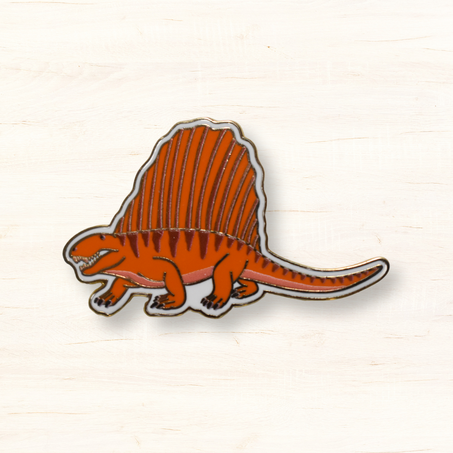 Dimetrodon Hard Enamel + Print Pins